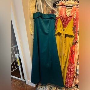 Night Way Collections Teal Gown- Vintage